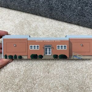 Vintage Westside Intermediate School My Home‎ Towne Decor wood Hebron Maryland